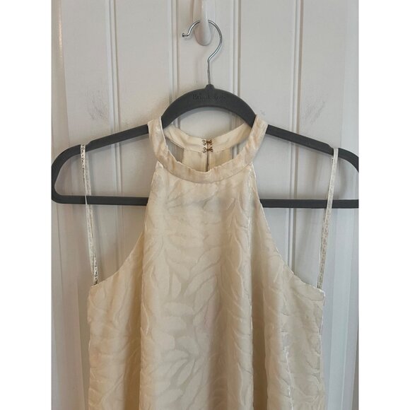 Lily Pulitzer Leafy Fern Velvet Burnout Quinn dress In Resort White Sz XS - Picture 4 of 7